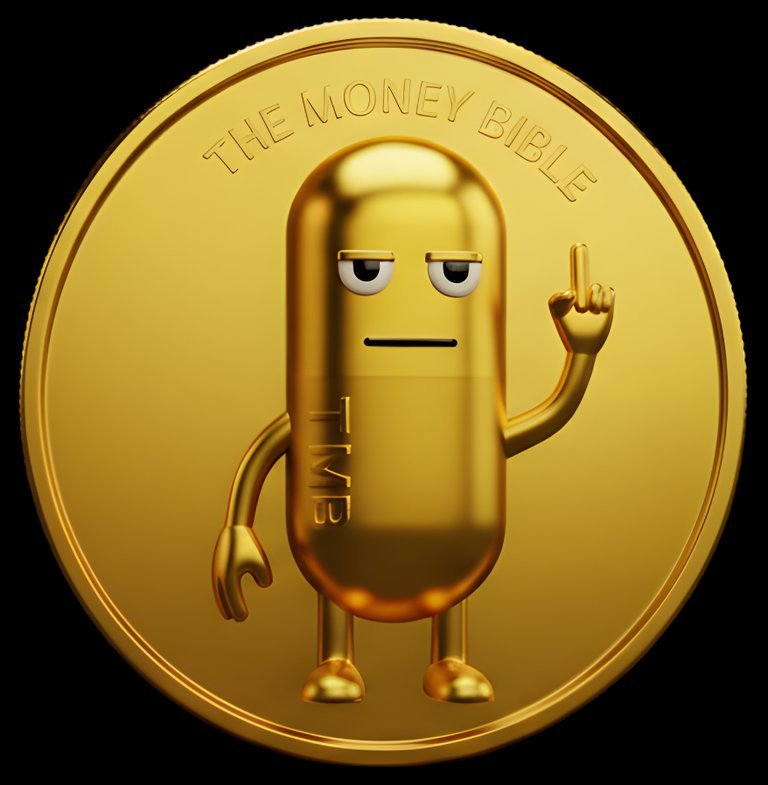 Gold Pill Emblem